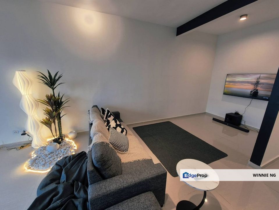 nice airbnb design unit for rent, sks pavillion residence near ciq, Johor, Johor Bahru