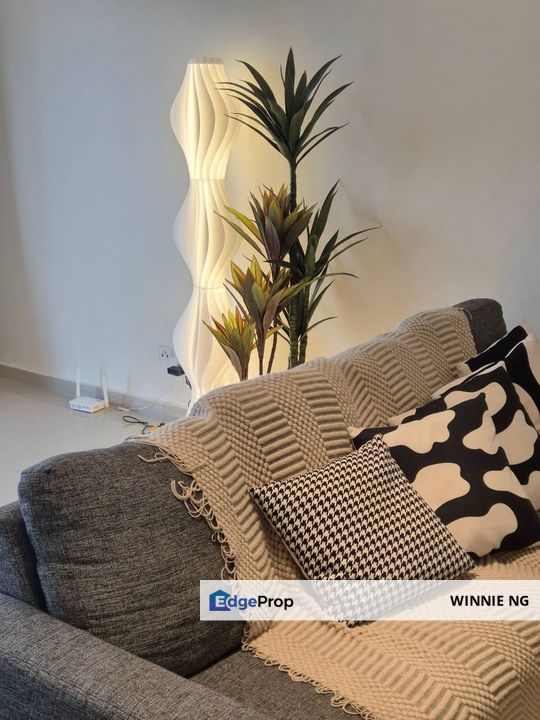 nice airbnb design unit for rent, sks pavillion residence near ciq, Johor, Johor Bahru