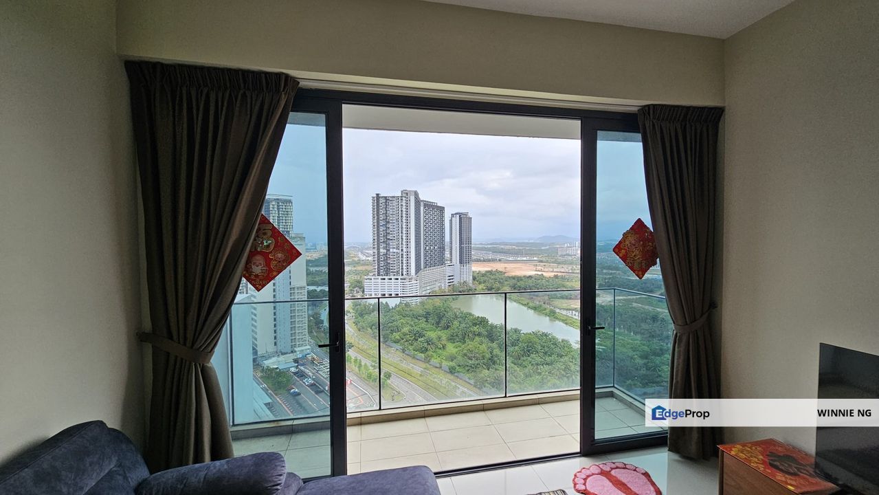 Grand medini 3bed2bath full furnish for rent, near legoland, rare unit, Johor, Nusajaya