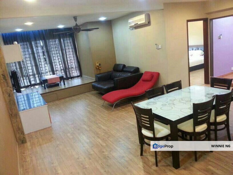 Molek Pine 2, 2+1bed2bath full furnish for rent, Johor, Johor Bahru