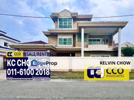 Pasir Puteh Taman Sinfar Three Storey Bungalow House, Perak, Kinta