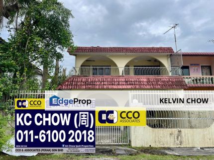 Pasir Pinji Taman Melor Double Storey Semi D, Perak, Ipoh