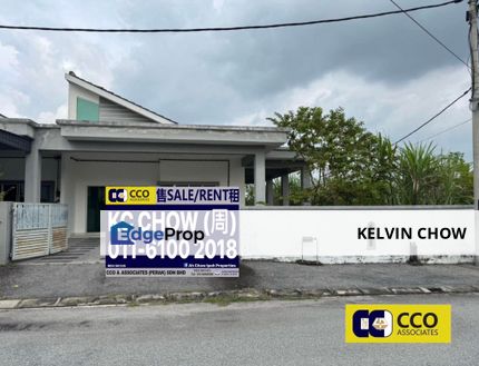 Pusing Delima Double Storey Corner House, Perak, Kinta