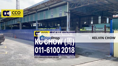 Menglembu Detached Factory For Rent, Perak, Ipoh