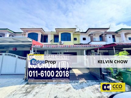 Bercham Aman Double Storey Terrace House, Perak, Ipoh