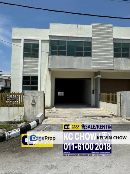 Kawasan Perindustri Siputeh 1.5 Storey Semi-D Factory, Perak, Tronoh