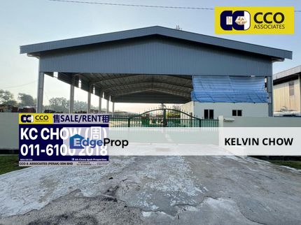 Kawasan Perindustrian Pengkalan Detached Factory For Sale, Perak, Ipoh