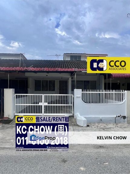 Silibin First Garden Taman Pertama Single Storey House, Perak, Ipoh