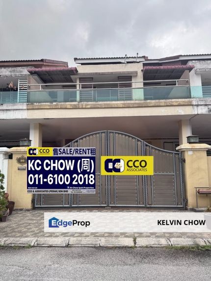 Pengkalan Barat Station 18 Double Storey House, Perak, Ipoh