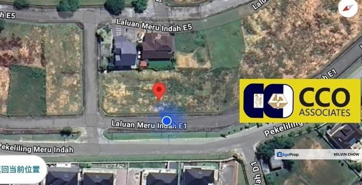 Meru Bungalow Land Big Size For Sale, Perak, Ipoh