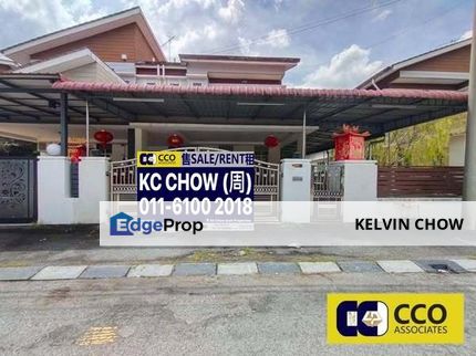 Lahat Mines Double Storey Semi-D Cluster House For Sale, Perak, Kinta