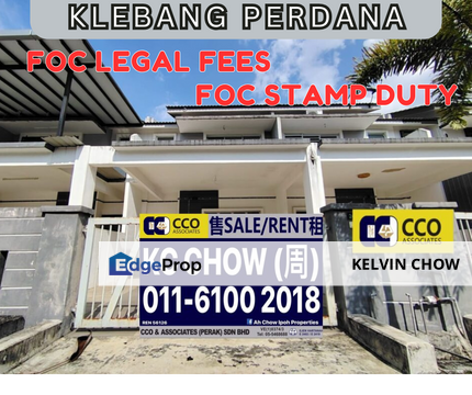 Klebang Perdana Double Storey New House, Perak, Chemor