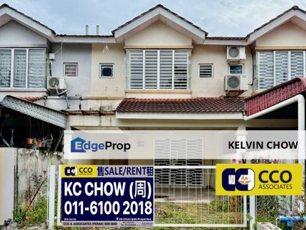Bercham Taman Pakatan Jaya Double Storey House For Sale, Perak, Ipoh