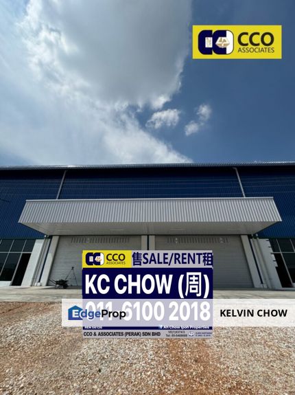 Menglembu New Factory Lot For Rent, Perak, Menglembu