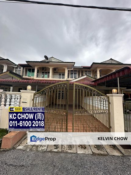 Pengkalan Station 18 Double Storey House, Perak, Ipoh