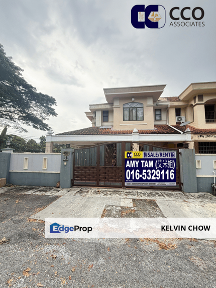 Ipoh Garden East Double Storey Endlot Corner House, Perak, Ipoh