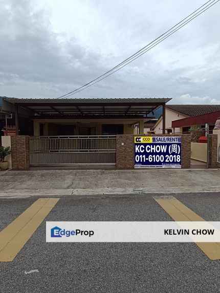 Gunung Rapat Single Storey Intermediate Corner House, Perak, Ipoh