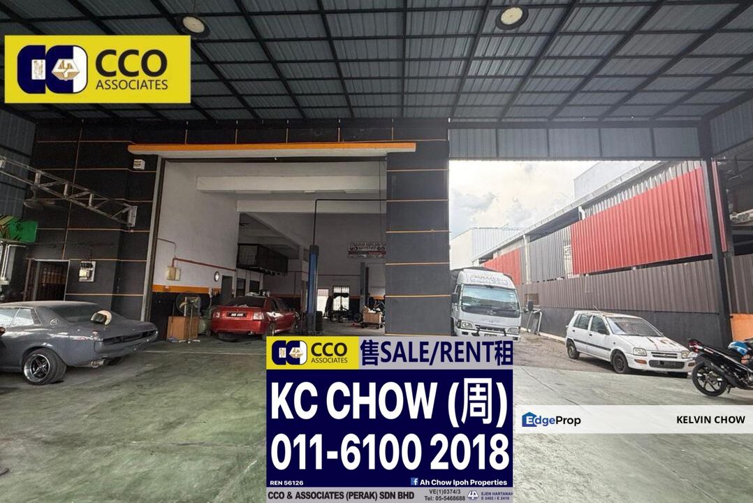 Klebang 1.5 Storey Semi D Factory, Perak, Chemor