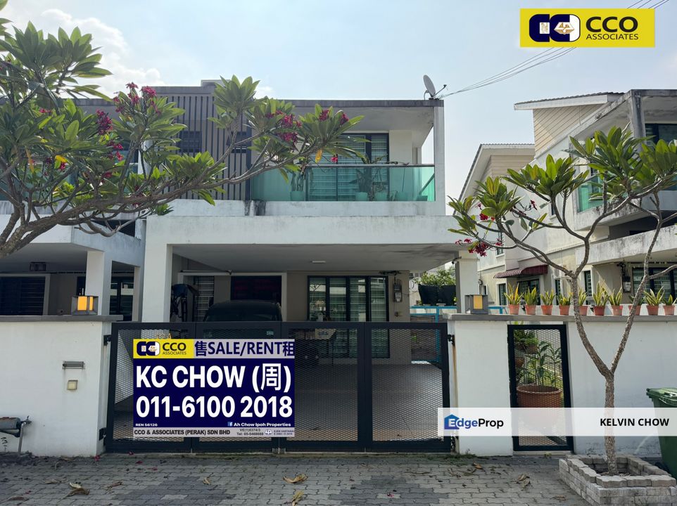 Pengkalan Tiara Double Storey Intermediate Corner House, Perak, Ipoh