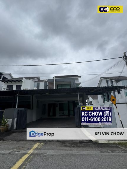 Lahat Mines Waterfront Double Storey Semi D House, Perak, Lahat