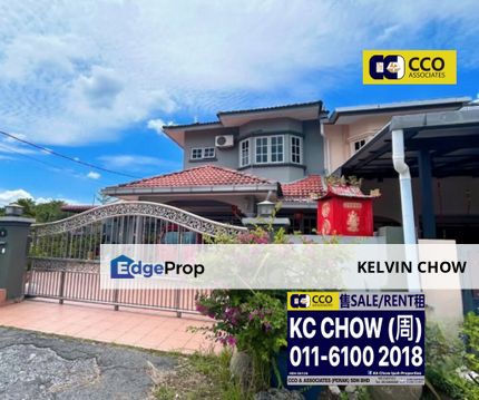 Ipoh Garden Taman Wah Keong Simee Double Storey Corner House, Perak, Ipoh