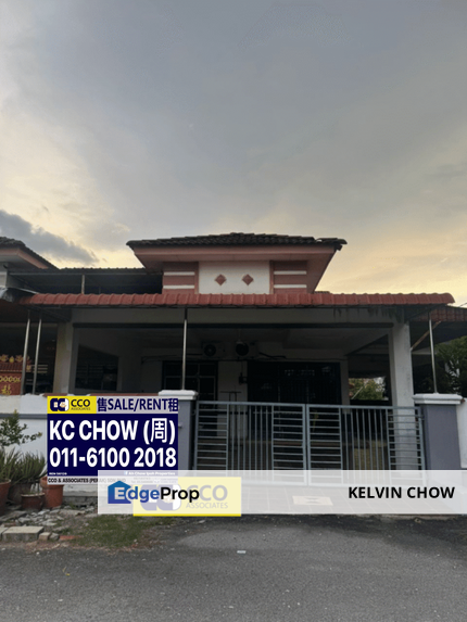 Pusing Murni Single Storey Corner House, Perak, Kinta
