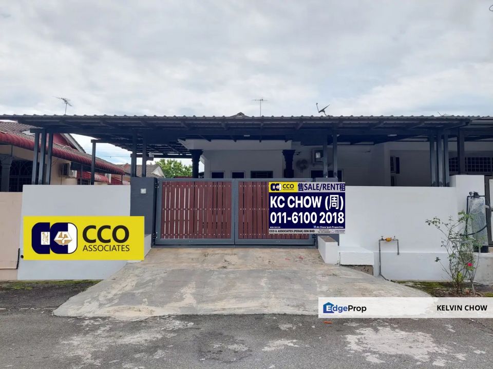 Gunung Rapat Taman Rapat Indah Single Storey Intermediate Corner House, Perak, Kinta