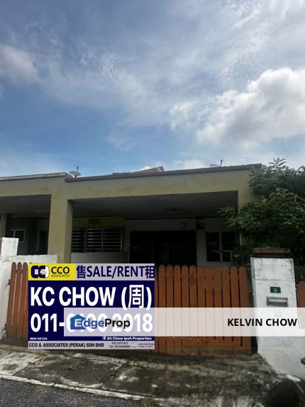 Buntong Mutiara Singke Storey House, Perak, Kinta