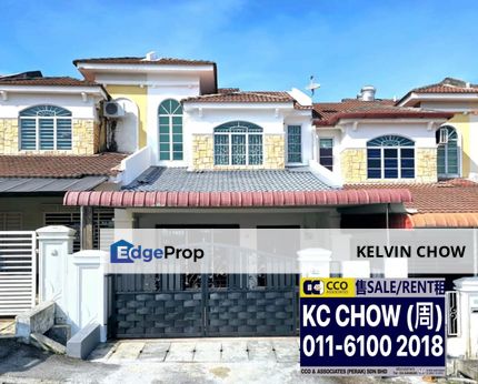 Jalan Kuala Kangsar Taman Tawas Gemilang Double Storey House For Sale, Perak, Kinta