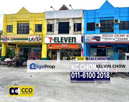 Meru 2B Pusat Perdagangan Meru Komersial 2B Double Storey Shoplot Tenanted, Perak, Ipoh