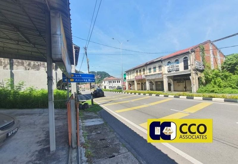 Ipoh Tambun Two Adjoining Shop For Sale Facing Main Road