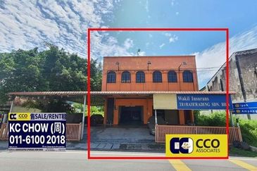 Ipoh Tambun Two Adjoining Shop For Sale Facing Main Road