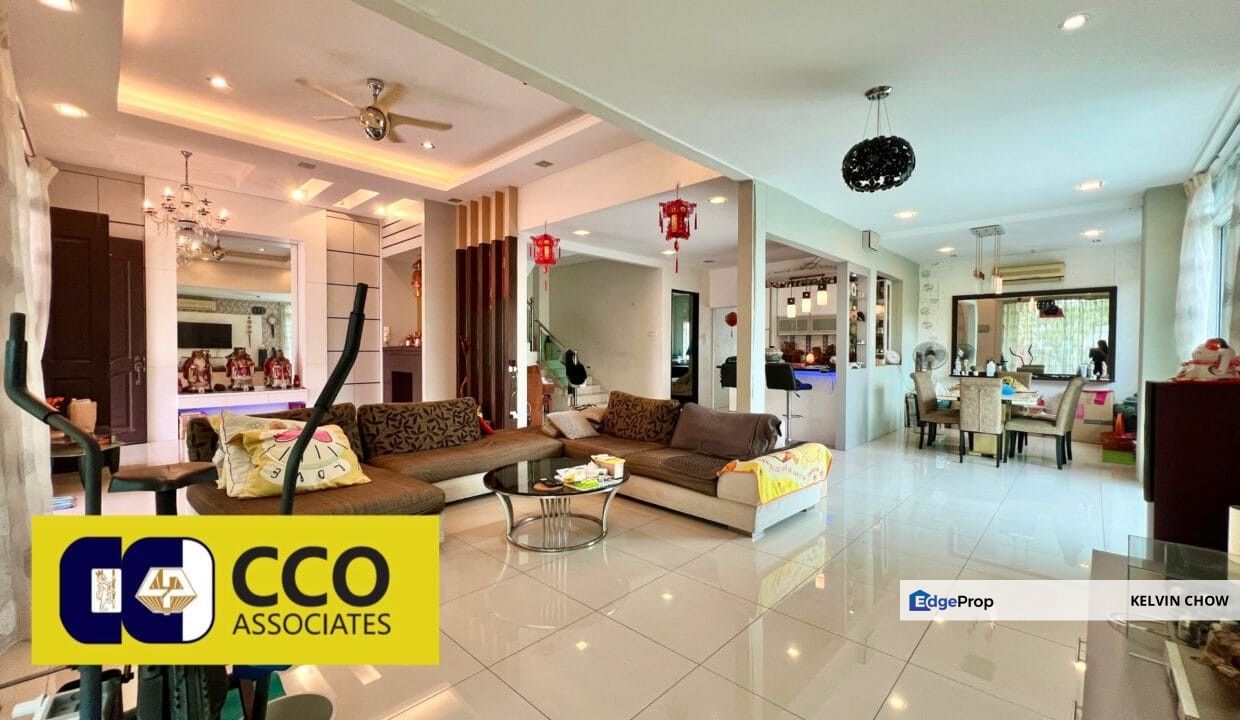 Ipoh Garden East - Tambun - Le Greene Double Storey Big Corner House, Perak, Ipoh