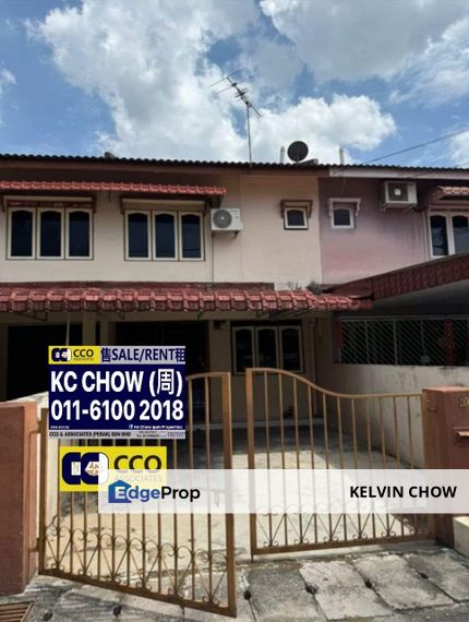 Bercham Taman Kinta Mas Double Storey House For Sale, Perak, Kinta