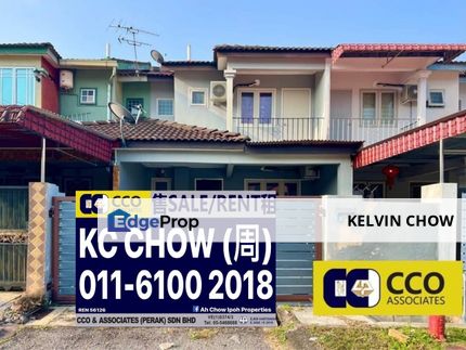 Bercham Taman Pakatan Jaya Double Storey House For Sale, Perak, Ipoh