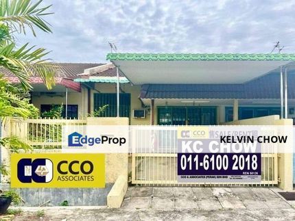 Bercham Jaya Sinlge Storey Terrace House For Sale, Perak, Kinta