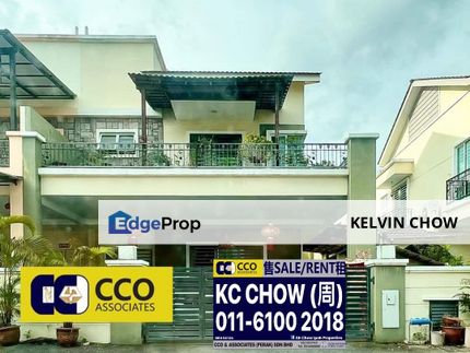 Bercham Taman East Eden Double Storey Semi D House For Sale, Perak, Kinta