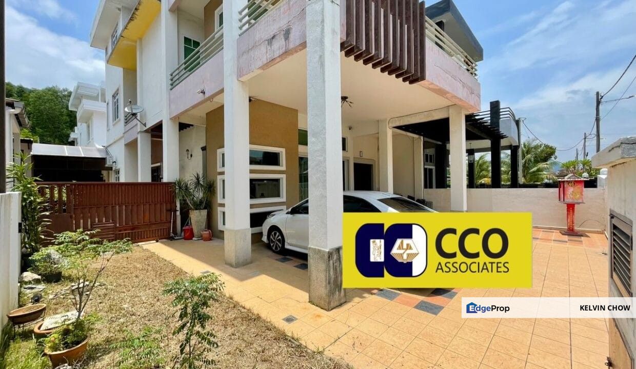Simpang Pulai Pulai Mutiara Three Storey Semi D House For Sale, Perak, Kinta