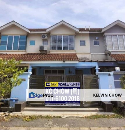 Bercham Taman Pakatan Jaya Double Storey House For Sale, Perak, Ipoh