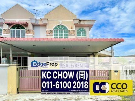 Menglembu Taman Wang Double Storey Corner House, Perak, Menglembu