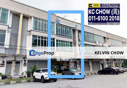 Bercham Three Storey Shop Lot For Sale, Perak, Ipoh