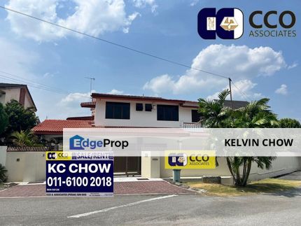 Ipoh Town Taman Victoria Airport Road Double Storey Bungalow House, Perak, Ipoh