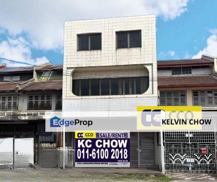 Pasir Puteh Jalan Chung Ah Ming Three Storey Shop Office For Sale, Perak, Ipoh