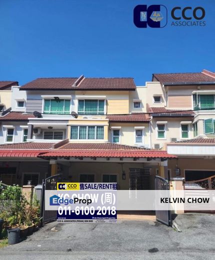 Botani Lapangan Suria Three Storey Terrace House For Sale, Perak, Kinta
