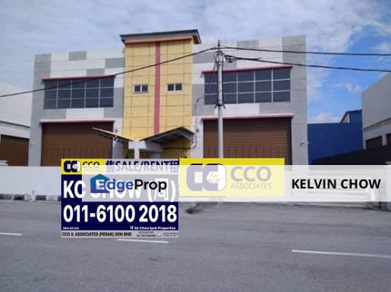 Menglembu I Hub 2 Units Adjoining Factory For Sale, Perak, Ipoh