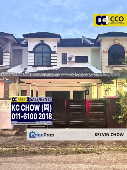 Silibin Menglembu Desa Rishah Double Storey House For Sale, Perak, Kinta