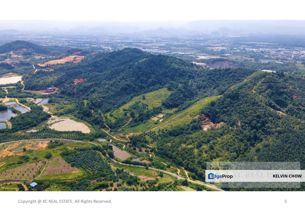 Perak Pusing Papan 44 Acre Industry Land For Sale, Perak, Pusing