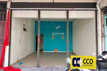 Ipoh Town Jalan Tokong Double Storey Shop Lot For Sale