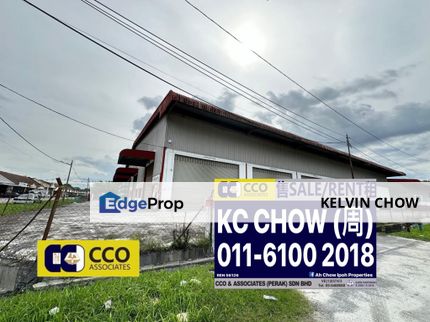 Bercham Factory Warehouse For Rent 巴占工厂出租, Perak, Ipoh