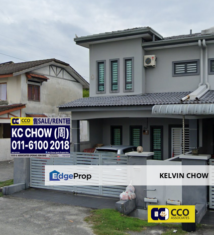 Menglembu Double Storey Renovated House For Sale, Perak, Kinta